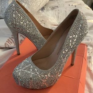 Sparkle high heels